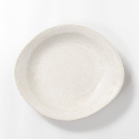 星野 友里 / Round Cloud plate / L (実物写真3-048)