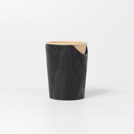 FUQUGI / 木製カップホルダー / 7oz / Black (実物写真2535)