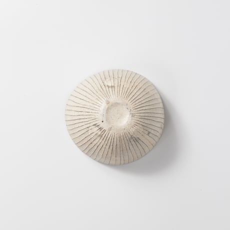 鈴木 進 / ボウル / 粉引 / 線紋 (実物写真3-477)