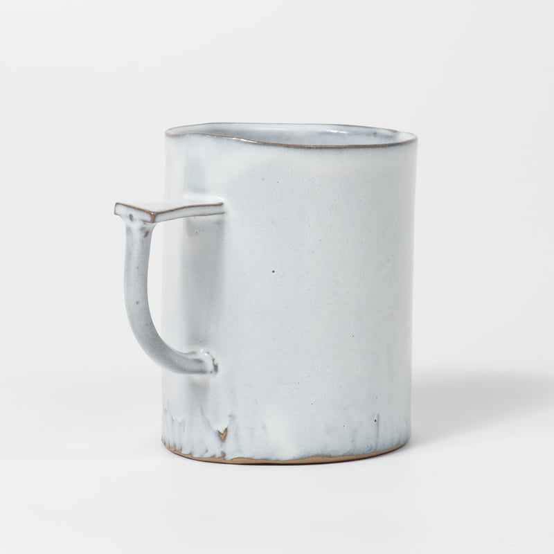 teto ceramic / マグカップ(大) / 白透明釉薬 (実物写真2594