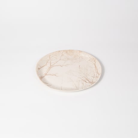Satoko Sai + Tomoko Kurahara / Garden Oval plate / L (実物写真3-282)