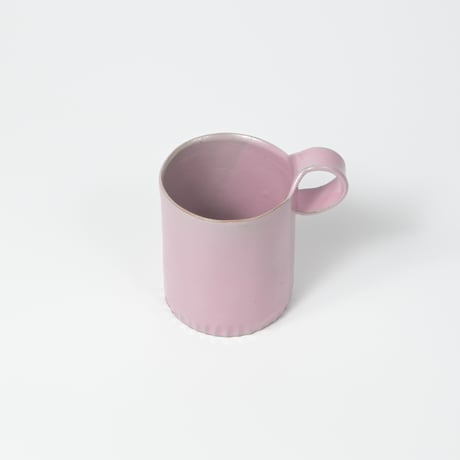 teto ceramic / マグカップ / コーラルピンク (実物写真3-390)
