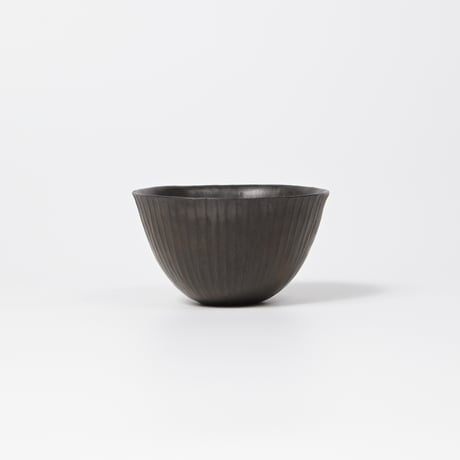 鈴木 進 / ボウル / 金彩釉 / 線紋 (実物写真3-491)