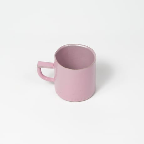 teto ceramic / マグカップ(小) / コーラルピンク (実物写真3-336)
