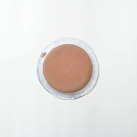 teto ceramic / リムプレート(大) / 白透明釉薬 (実物写真3-346)