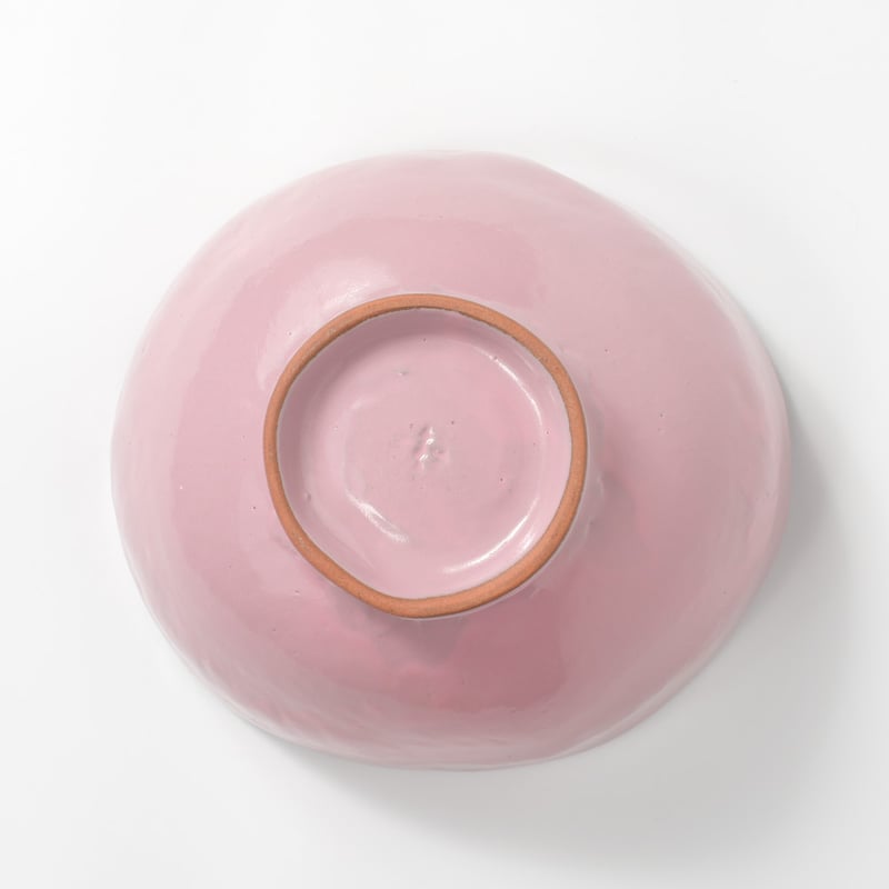 新品　 PLAY サーモンピンク 90mm デコレーションボウル 新品 PLAY デコレーティブボウル 90mm サーモンピンク KAMA NO TSUBO