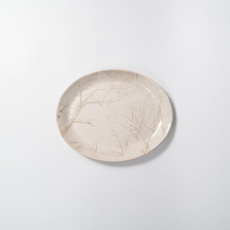 Satoko Sai + Tomoko Kurahara / Garden Oval plate / L (実物写真3-383)