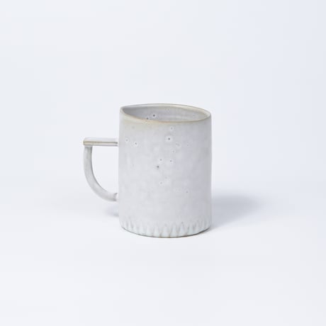 teto ceramic / マグカップ(大) /  白マット (実物写真3-350)