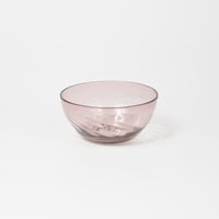 平岩愛子 / 丸底浅鉢 / ボウル / 紫 (実物写真3-467)