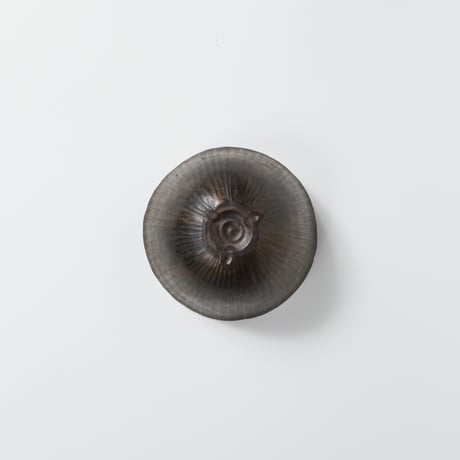 鈴木 進 / ボウル / 金彩釉 / 線紋 (実物写真3-491)