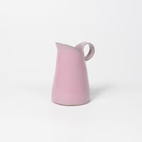 teto ceramic / ピッチャー(小) / 花器 / コーラルピンク (実物写真3-332)
