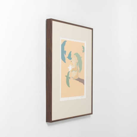 清家正悟 / 絵画「ぼくのちいさな星」(実物写真2326)