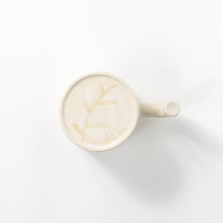 星野 友里 / Waiting cup / マグカップ / 白 (実物写真2450)