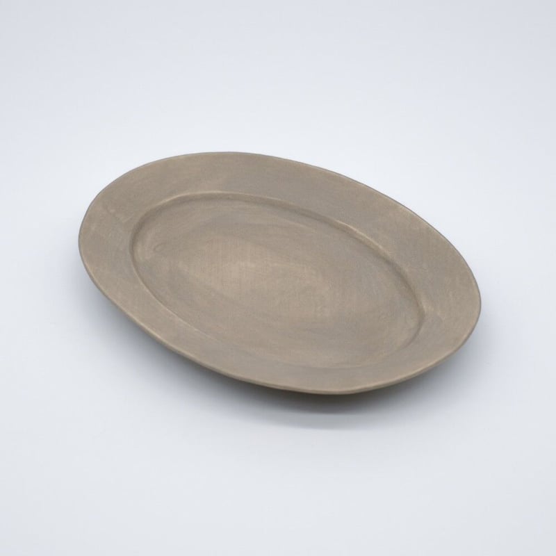 児玉修治 / オーバルプレート S・リネン(実物写真1724) | Mono 