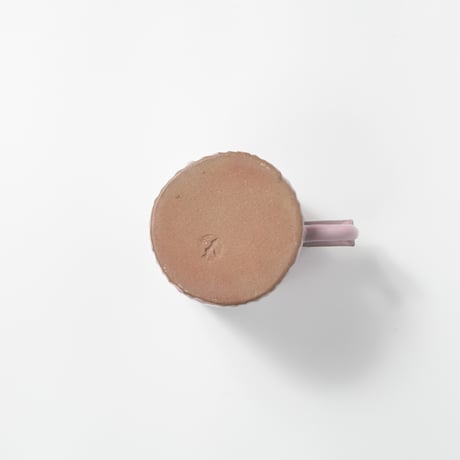 teto ceramic / マグカップ(小) / コーラルピンク (実物写真3-336)