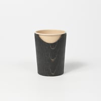 FUQUGI / 木製カップホルダー / 吉野杉 / 7oz / Black (実物写真3-359)