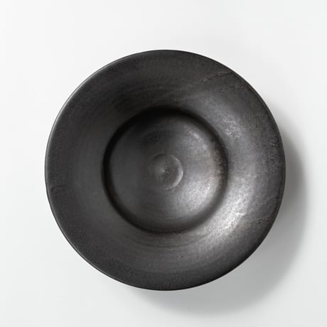 鈴木 進 / リム鉢 / 7寸 / 金彩釉 (実物写真3-311)