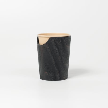 FUQUGI / 木製カップホルダー / 7oz / Black (実物写真2537)