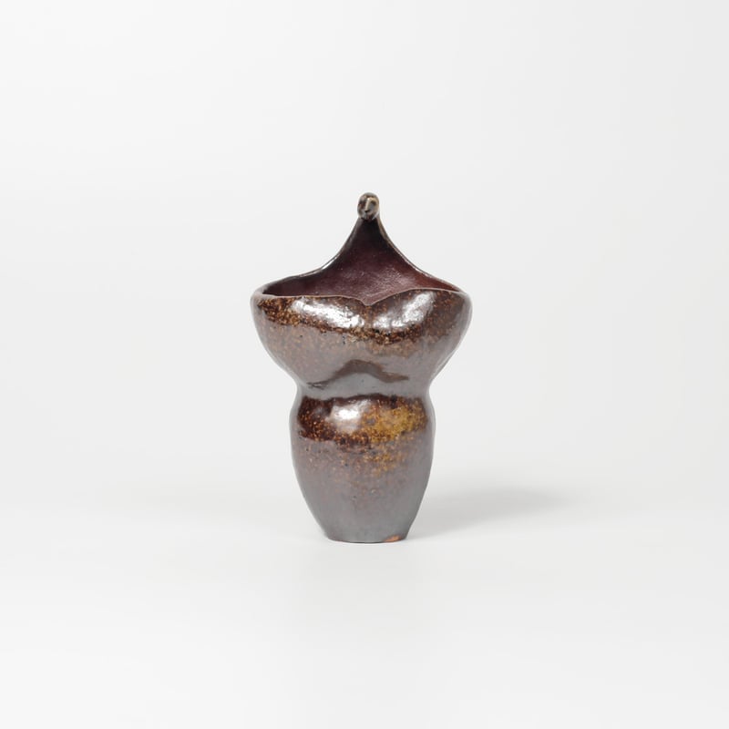 みょうち あつこ / オブジェ・花器・自然釉 (実物写真2548) | Mono.