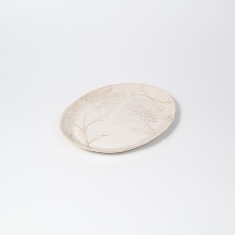 Satoko Sai + Tomoko Kurahara / Garden Oval plate / L (実物写真3-383)