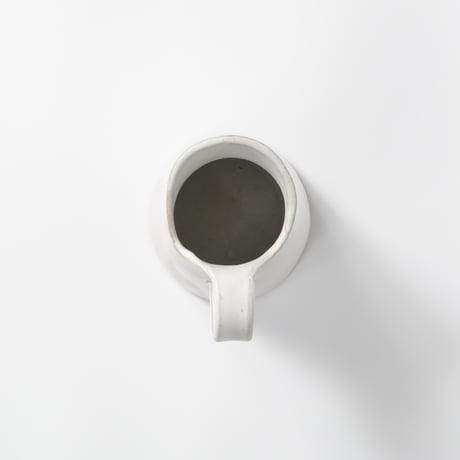teto ceramic / ピッチャー(小) / 花器 / 白マット (実物写真3-331)