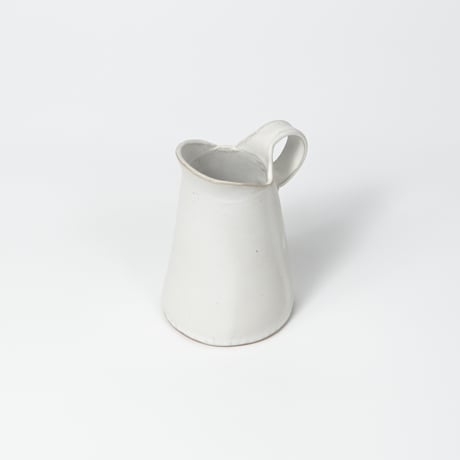 teto ceramic / ピッチャー(小) / 花器 / 白マット (実物写真3-331)