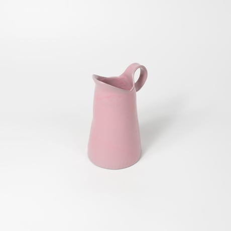 teto ceramic / ピッチャー(中) /花器 / コーラルピンク (実物写真2737)