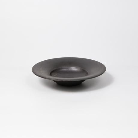 鈴木 進 / リム鉢 / 7寸 / 金彩釉 (実物写真3-310)