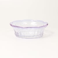 森永 豊 / 8モールド輪花鉢皿・藤色 (実物写真2161)
