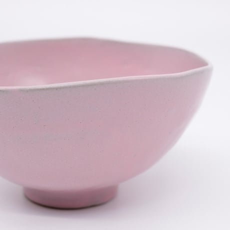 teto ceramic / 碗・小・コーラルピンク釉薬 (実物写真1759)