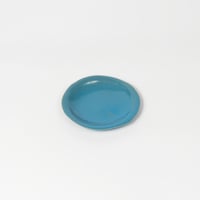 teto ceramic / リム豆皿 / モロッコブルー (実物写真3-276)