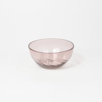 平岩愛子 / 丸底浅鉢 / 紫 (実物写真3-289)