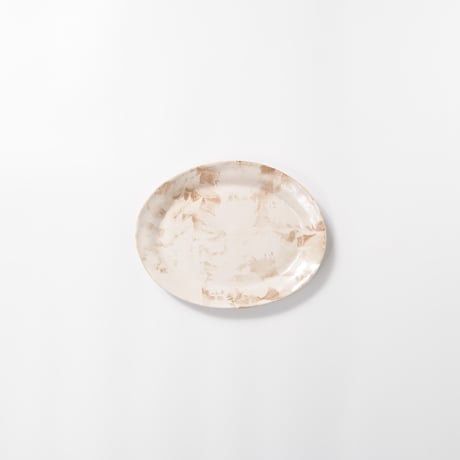 Satoko Sai + Tomoko Kurahara / Garden Oval plate / S (実物写真3-279)