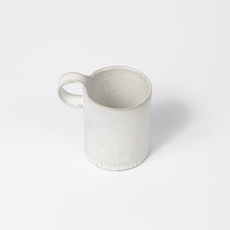 teto ceramic / マグカップ / 白マット (実物写真3-389)