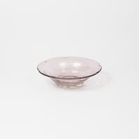 平岩愛子 / 花形小皿 / 紫 (実物写真3-414)