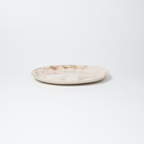 Satoko Sai + Tomoko Kurahara / Garden Oval plate / L (実物写真3-384)
