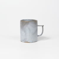 teto ceramic / マグカップ(大) / 白透明釉薬 (実物写真3-339)