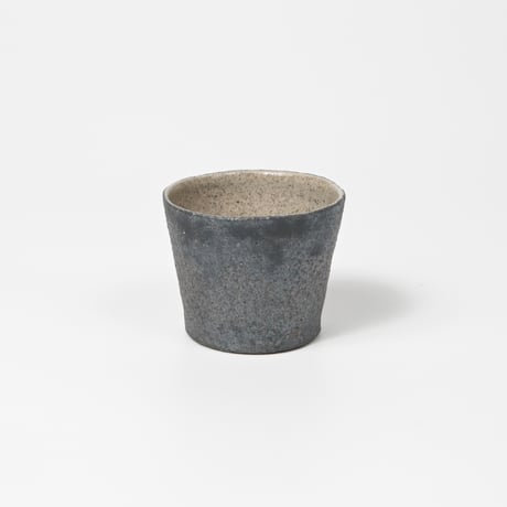 井内 素 / 酒器 / 豆小鉢 / 豆杯 / 黒白 (実物写真3-542)