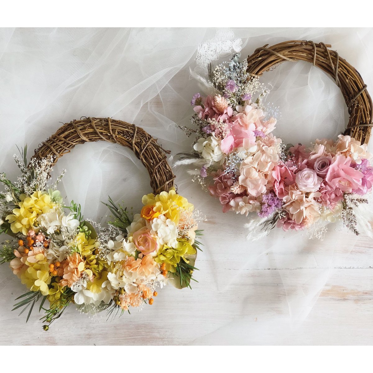 フラワー・リース natural half wreathe no.756 フラワー・リース natural half wreathe no.756 natural half wreathe