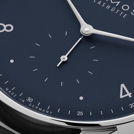 NOMOS Glashütte / Minimatik 39 Date Blue / NM1252 1252