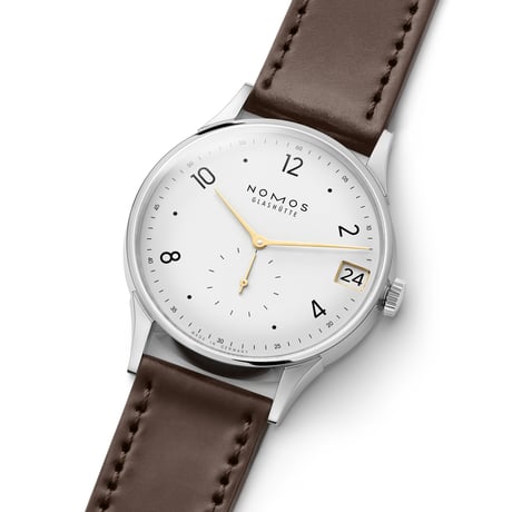 NOMOS Glashütte / Minimatik 39 Date Gold / NM1251 1251