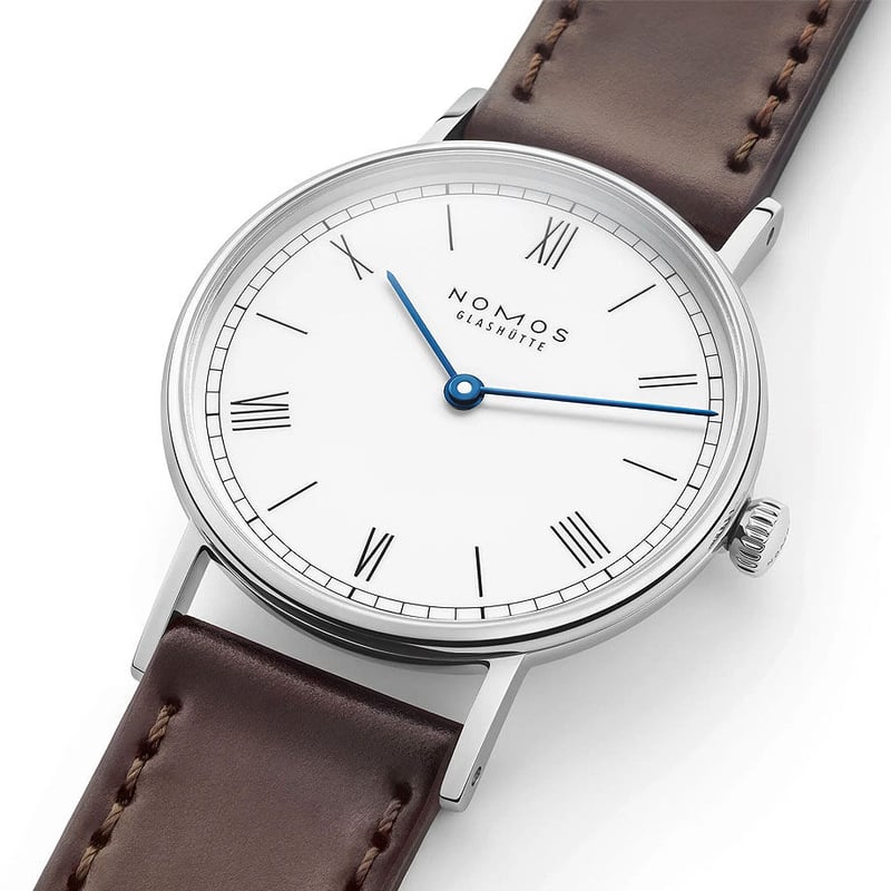 NOMOS Glashütte / Ludwig 33 duo enamel white/ L