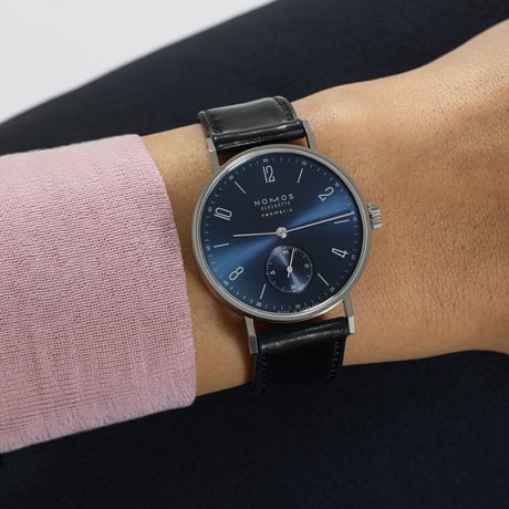 NOMOS Glashütte / Tangente neomatik bluegold  / NM191　191