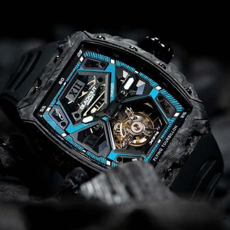 BLACKOUT WATCHES / XP1 Tourbillon LT Frozen Blue / BOXP1TBLTCFB