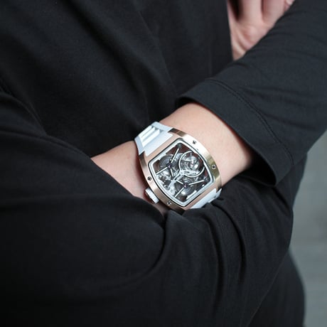 【限定商品】ZEROO T10 Automatic Tourbillon The Archer RG PVD/SS　FORTUNE TIME限定