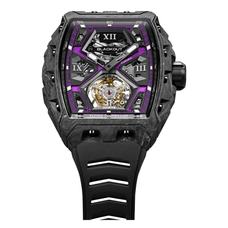 BLACKOUT WATCHES / XP1 Tourbillon LT Ultra Violet / BOXP1TBLTCUV