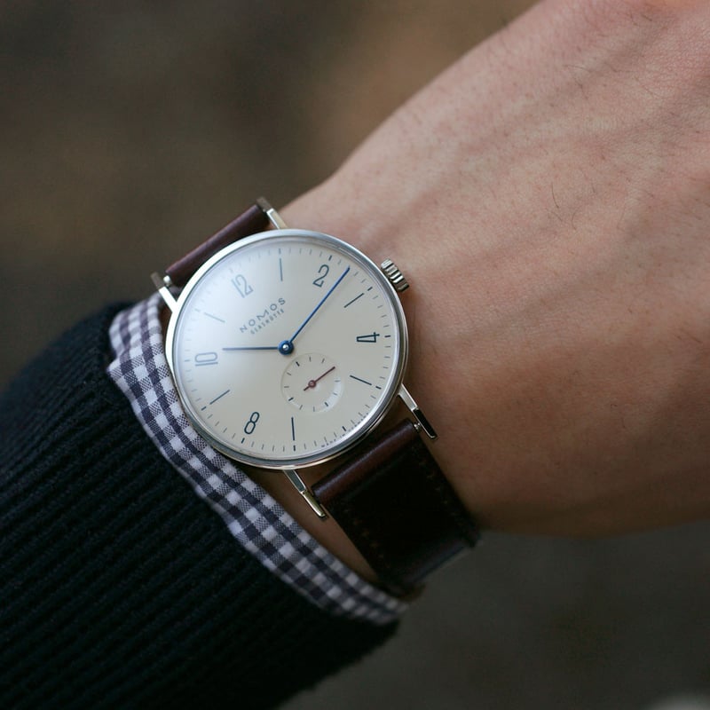 NOMOS Glashütte / Tangente Japan Blau 日本限定モデル /