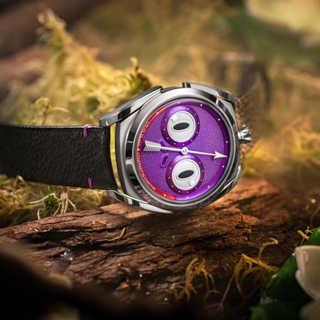 Louis Erard / Noirmont X / Konstantin Chaykin / LE85340AA02BVA192 Unfrogettable Regulator Purple
