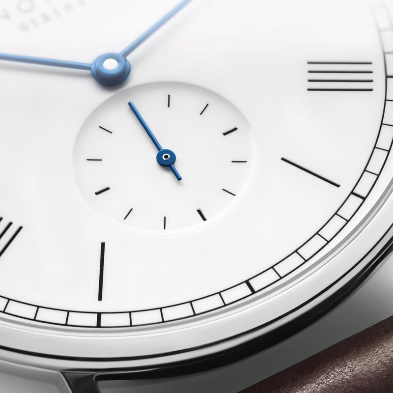 NOMOS Glashütte / Ludwig 38 enamel white / LD1A...