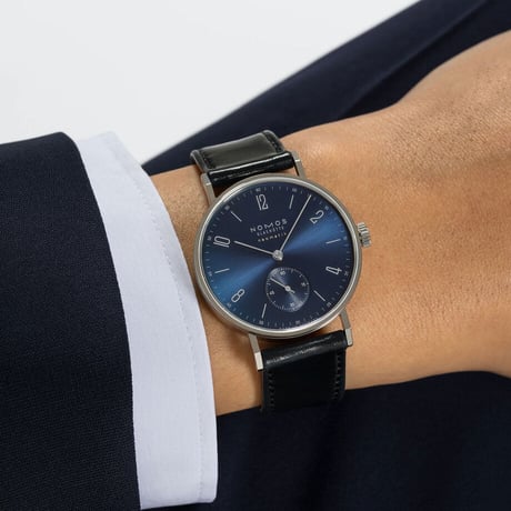 NOMOS Glashütte / Tangente neomatik bluegold  / NM191　191